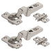 HINGE SEMI-COVERED EDGE (MIDDLE SHOULDER) 2 PCS BLUM CLIP 71M2650 - Мебелен обков<<<Мебели и обков<<<Мебели и
