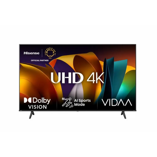 Hisense 43’’ A6N 4K Ultra HD 3840x2160 DLED DFA Precision Colour HDR 10+ HLG Dolby Vision DTS Virtual X Smart TV WiFi