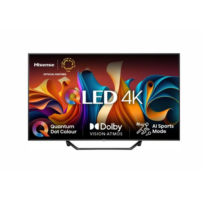 Hisense 50’’ A7NQ 4K Ultra HD 3840x2160 Quantum Dot Light Sensor,HDR 10+ HLG Dolby Vision Dolby Atmos Smart TV WiFi