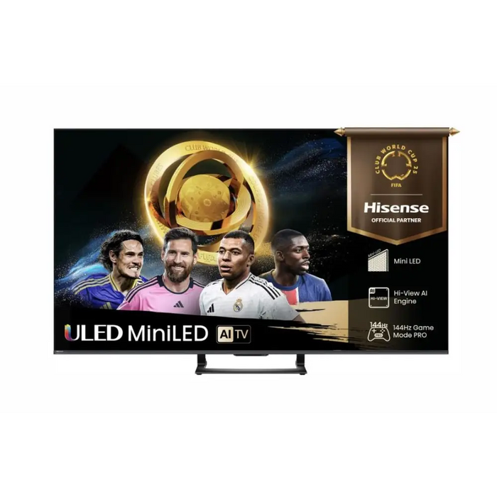 Hisense 50’’ U7Q 4K Ultra HD 3840x2160 ULED FALD Quantum Dot 144Hz IPS HDR 10+ HLG Dolby Vision IQ Dolby Atmos Smart TV