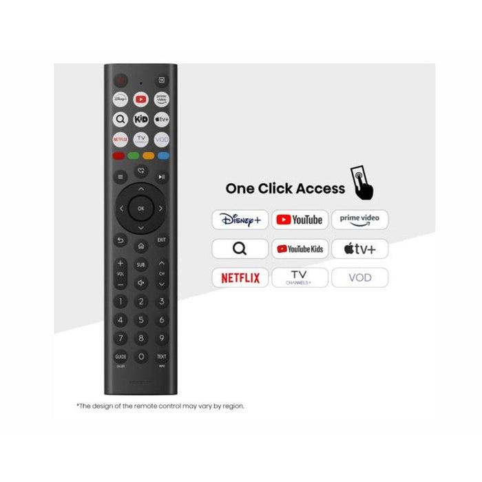 Hisense 40" A4Q, Full HD 1920x1080, DLED, HDR, HLG, DTS HD, Smart TV, WiFi, WiFi Direct, 2xHDMI, 2xUSB, LAN, CI+, DVB-T2/C/S2, Black