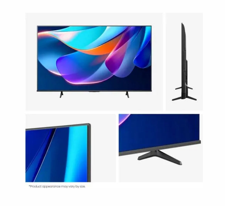 Hisense 43" A6S, 4K Ultra HD 3840x2160, DLED, DFA, Precision Colour, HDR 10+, HLG, Dolby Vision,Light sensor, Smart TV, WiFi, BT, AnyView Cast, Gaming Mode, 1xHDMI2 eArc, 3xHDMI, 2xUSB, LAN, CI+, DVB-T2/C/S2, Black