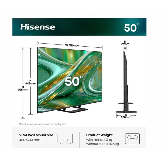 Hisense 50E8S TV