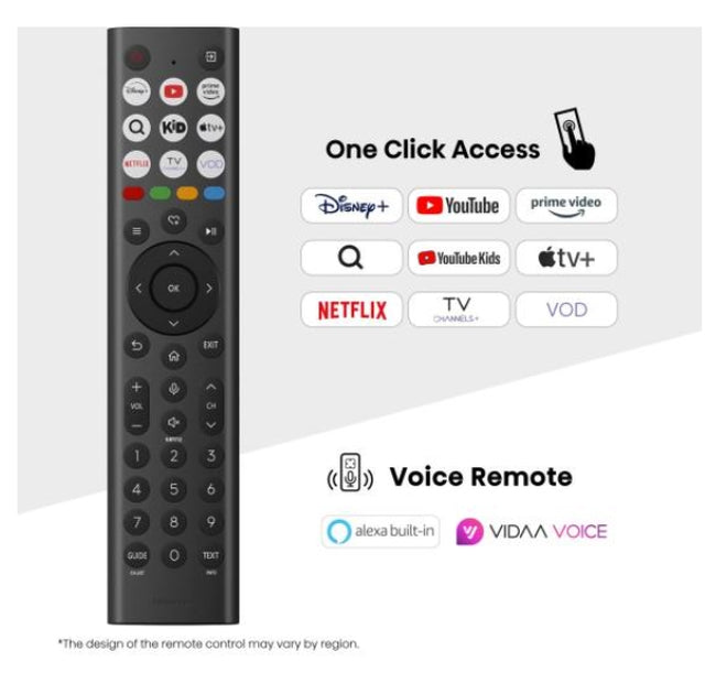 Hisense 55"A7Q, 4K Ultra HD 3840x2160, Quantum Dot, Light Sensor,HDR 10+, HLG, Dolby Vision, Dolby Atmos, Smart TV, Voice Control,2x10 W + 20 W ,WiFi 5GHz, WiFi Direct, BT, Anyview Cast, 3xHDMI, 2xUSB, LAN, DVB-T2/C/S2, Black