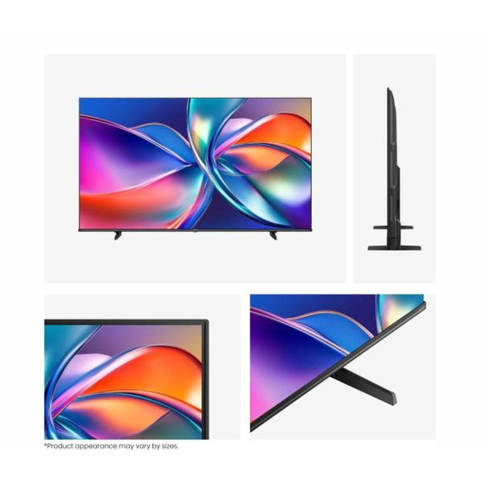 Hisense 55" E7Q, 4K Ultra HD 3840x2160, QLED, Quantum Dot, HDR 10+, HLG, Dolby Vision, DTS Virtual X, Smart TV, WiFi, Light Sensor, BT, Anyview Cast, 3xHDMI, 2xUSB, LAN, CI+, DVB-T2/C/S2, Black