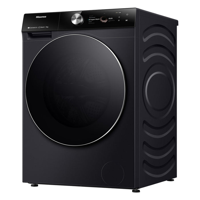 Washing machine HISENSE WF7S1247BB 12.0 kg, 1400 rpm, INVERTER MOTOR