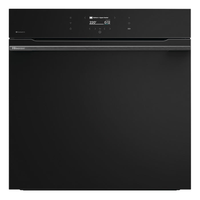 Built-in oven HISENSE BI614P8B 77 L, A+, TELESCOPIC SYSTEM, SOFT CLOSING, PYROLYTIC CLEANING