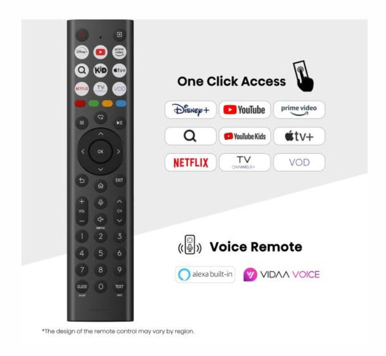 Hisense 65" A85Q, 4K UHD OLED Smart TV, 120Hz, 1000 nits,HDMI 2.1, Game Mode Pro, AMD FreeSync Premium, Dolby Vision IQ & Atmos, Bluetooth, Alexa Built-in, Black