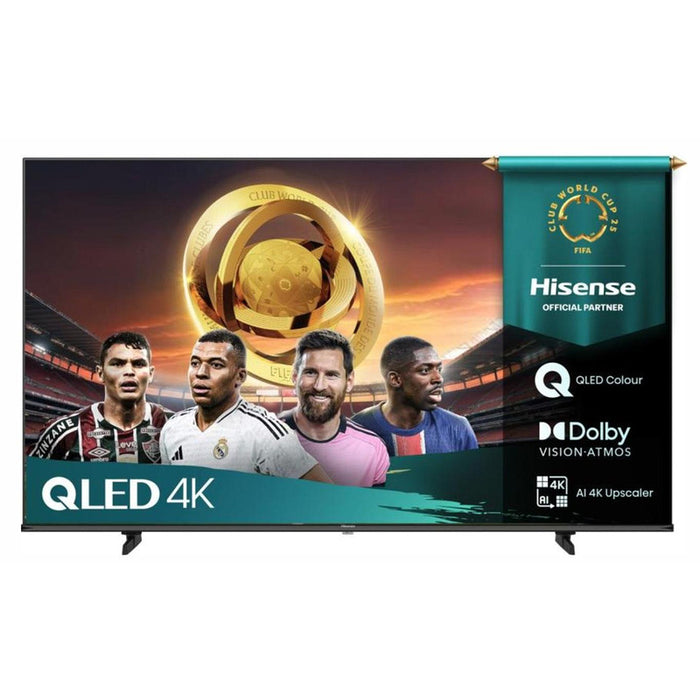 Hisense 65" E7Q, 4K Ultra HD 3840x2160, QLED, Quantum Dot, HDR 10+, HLG, Dolby Vision, DTS Virtual X, Smart TV,Light Sensor,WiFi Direct, BT, Anyview Cast, 3xHDMI, 2xUSB, LAN, CI+, DVB-T2/C/S2, Black