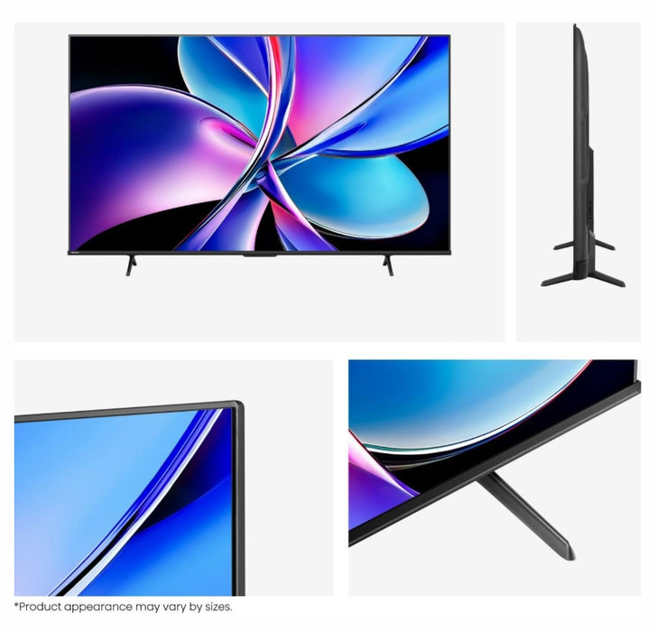 Hisense 65" E7Q Pro, 4K Ultra HD 3840x2160, QLED, Quantum Dot, 144Hz, HDR 10+ adaptive, HLG, Dolby Vision, DTS Virtual X, Smart TV, WiFi 5GHz, WiFi Direct, BT, Anyview Cast, 4xHDMI, 2xUSB, LAN, CI+, DVB-T2/C/S2, Black