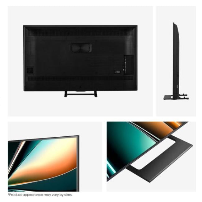 Hisense 65"U7Q, 4K Ultra HD 3840x2160, ULED, FALD, Quantum Dot, 144Hz, IPS, HDR 10+, HLG, Dolby Vision IQ, Dolby Atmos, Smart TV, WiFi 5GHz, WiFi Direct, BT, Anyview Cast,light sensor, 4xHDMI, 2xUSB, LAN, CI+, DVB-T2/C/S2, Black