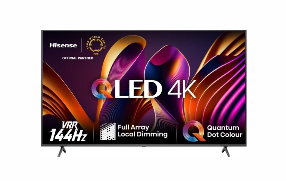 Hisense 75" E7NQ Pro, 4K Ultra HD 3840x2160, QLED, Quantum Dot, 144Hz, HDR 10+ adaptive, HLG, Dolby Vision, DTS Virtual X, Smart TV, WiFi 5GHz, WiFi Direct,Light Sensor, BT, Anyview Cast, 3xHDMI, 2xUSB, LAN, CI+, DVB-T2/C/S2, Black