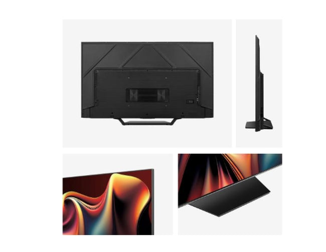 Hisense 85" U7NQ, 4K Ultra HD 3840x2160, ULED, FALD, Quantum Dot, 144Hz, IPS, HDR 10+, HLG, Dolby Vision IQ, Dolby Atmos, Smart TV, WiFi 5GHz, WiFi Direct, BT, Anyview Cast, 4xHDMI, 2xUSB, LAN, CI+, DVB-T2/C/S2, Black