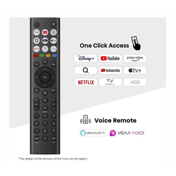 Hisense 98" E7Q, 4K Ultra HD 3840x2160, Quantum Dot, 144Hz, Light Sensor,IPS, HDR 10+, HLG, Dolby Vision IQ, Dolby Atmos, Smart TV, WiFi 5GHz, WiFi Direct, BT, Anyview Cast, 4xHDMI, 2xUSB, LAN, CI+, DVB-T2/C/S2, Black