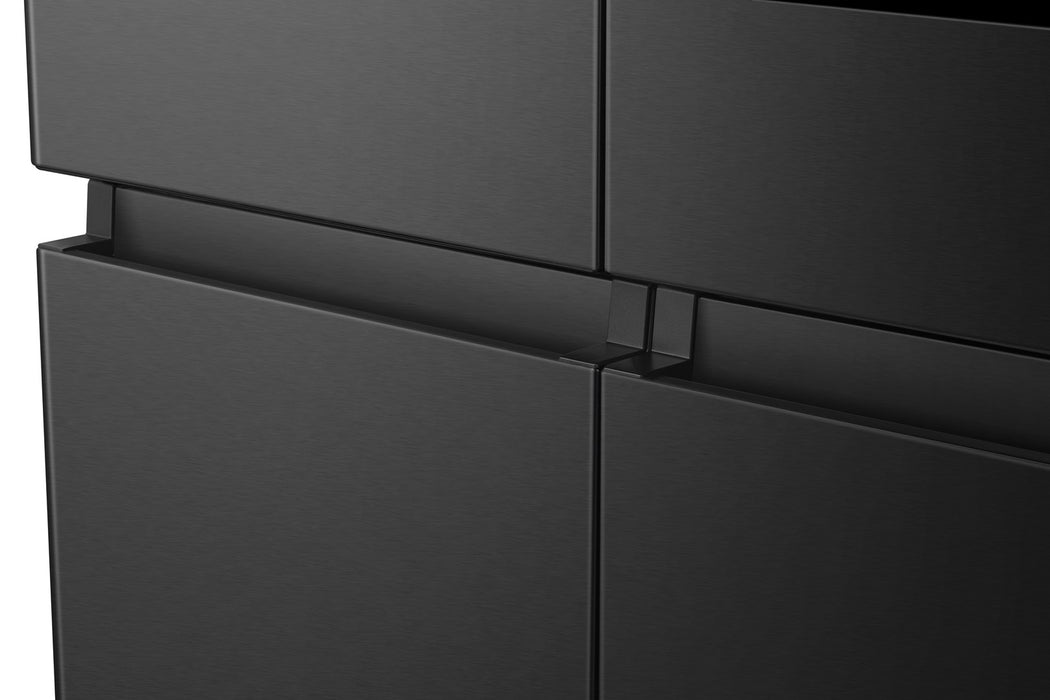 Hisense RQ760N4IFE side-by-side refrigerator Freestanding 577 L E Black