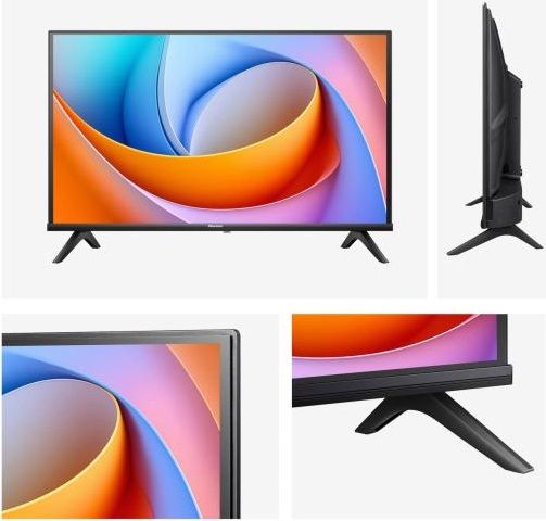 Hisense 40" A4Q, Full HD 1920x1080, DLED, HDR, HLG, DTS HD, Smart TV, WiFi, WiFi Direct, 2xHDMI, 2xUSB, LAN, CI+, DVB-T2/C/S2, Black
