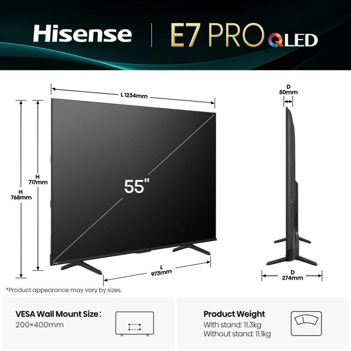 Hisense 55E7Q PRO TV