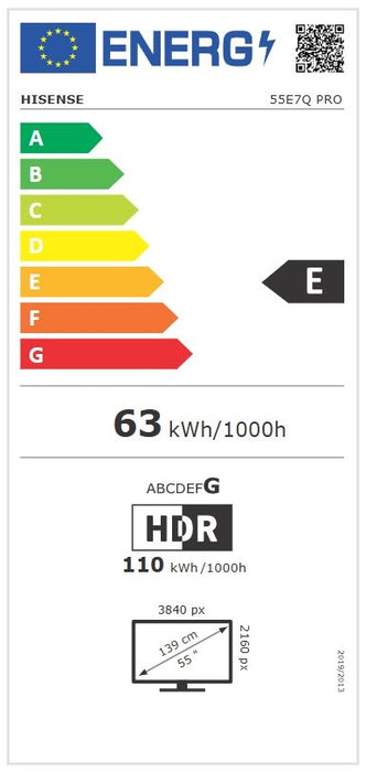 Hisense 55E7Q PRO TV