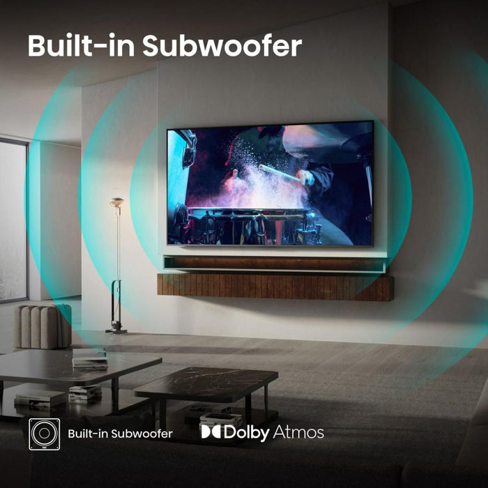 Hisense, 100''  U7Q,ULED Smart, FALD, 165Hz, 5000:1,Quantum Dot, Dolby vision IQ,Vidaa, ADS, Black