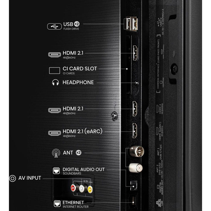 Smart TV Hisense 50E77Q       50 50" 4K Ultra HD HDR QLED