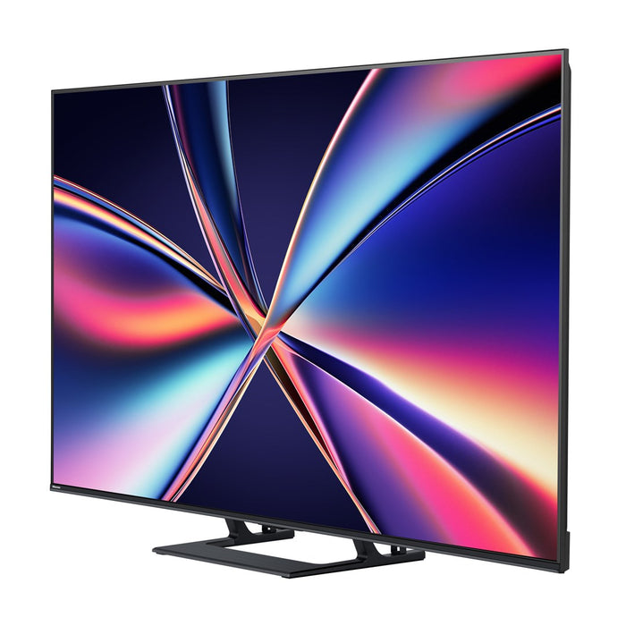 Hisense 50" E8Q, 4K Ultra HD 3840x2160, ULED, Quantum Dot,144 Hz,HDR 10+, HLG, Dolby Vision, DTS Virtual X, Smart TV, WiFi, Light Sensor, BT, Anyview Cast, 4xHDMI, 2xUSB, LAN, CI+, DVB-T2/C/S2, Singale Stand, Black