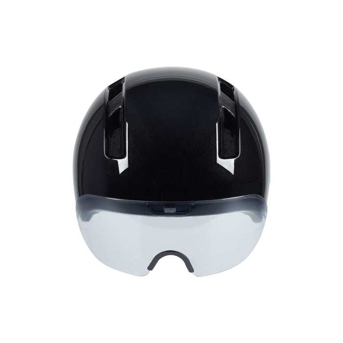 HJC CALIDO PLUS Black Cycling Helmet, METAL BLACK, Size L