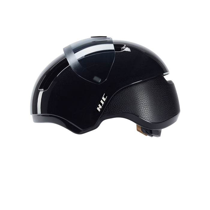 HJC CALIDO PLUS Black Cycling Helmet, METAL BLACK, Size L