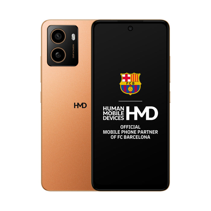 Smartphone GSM HMD PULSE+ ORANGE 6.56 ", 128 GB, RAM 4 GB, 50 MP+QVGA