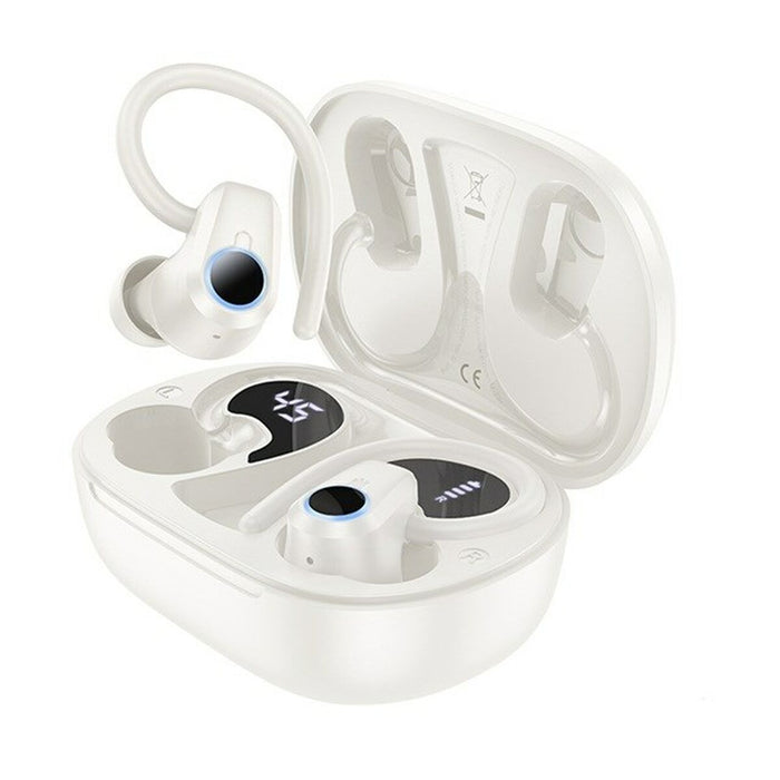 Wireless Earphones with Charging Case Hoco EQ8 Pure Joy White