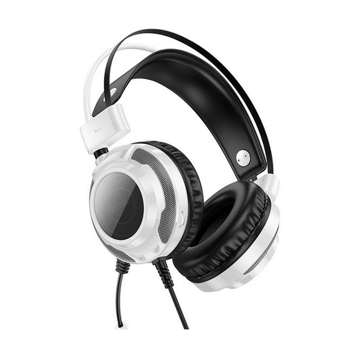 Headphones with Microphone Hoco W110 White Black