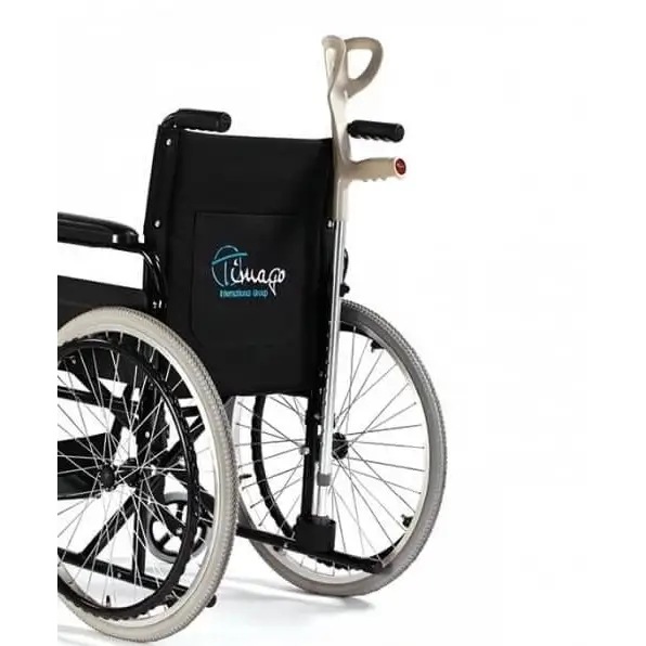 Holder for crutches wheelchair-mounted - Wheelchair accessoriesWIB-AWI<<<Strollers and walkersWIB<<<ActionPL