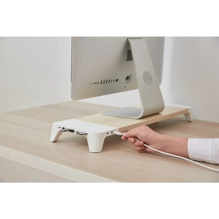 Holder Pout POUT-02401-W White - Monitor standsAEU-PPM<<<Articles improvng ergonomics