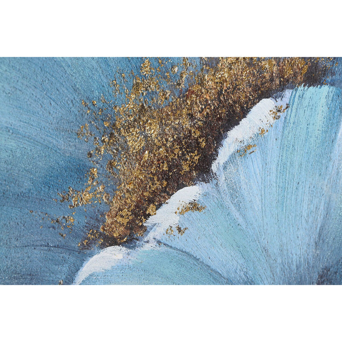 Canvas Home ESPRIT Canvas MDF Wood 80 x 3 x 120 cm