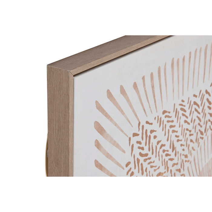 Canvas Home ESPRIT polystyrene Canvas 100 x 4 x 100 cm