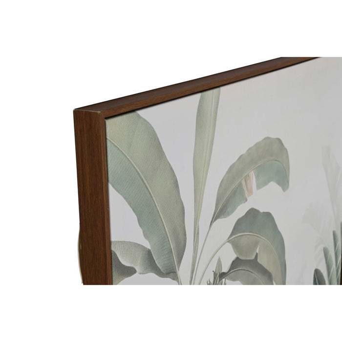 Canvas Home ESPRIT Green Tropical 100 x 4 x 140 cm (2 Units)