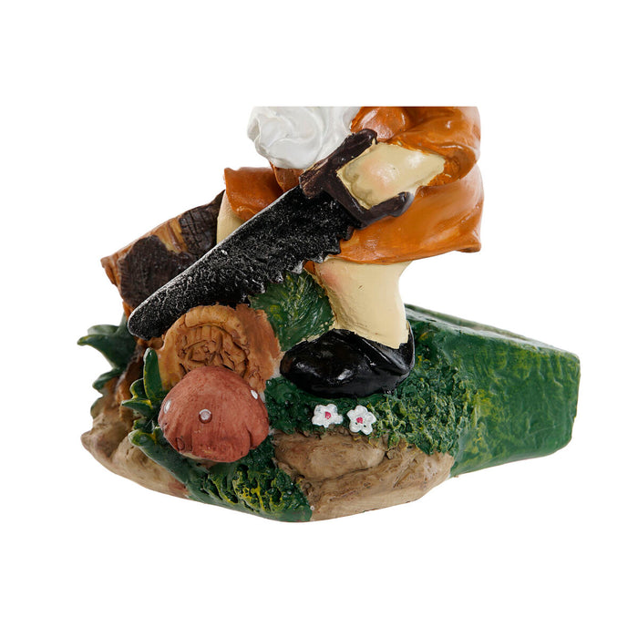 Garden gnomes Home ESPRIT Multicolour 11,5 x 11 x 15,2 cm (2 Units)