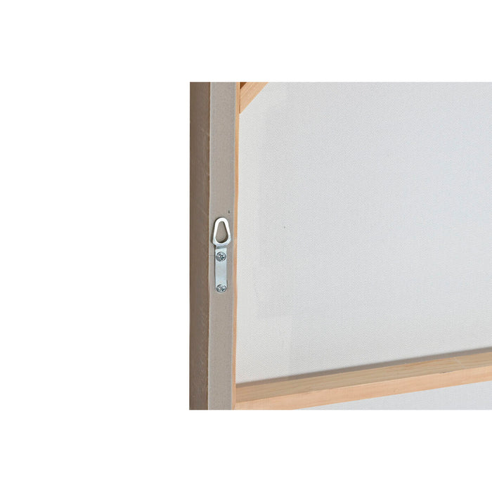 Canvas Home ESPRIT Pinewood Canvas 62 x 4,5 x 82 cm 62,3 x 4,5 x 82,3 cm