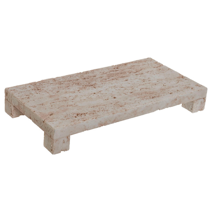 Centerpiece Home ESPRIT Beige Resin 34 x 17 x 4 cm