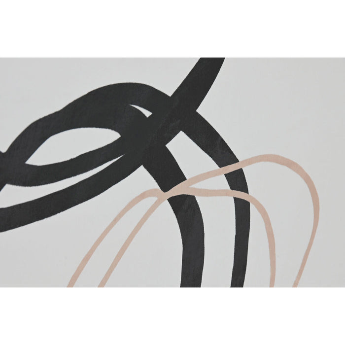 Canvas Home ESPRIT Brown Black Beige Modern Urban 60 x 4 x 80 cm (6 Units)