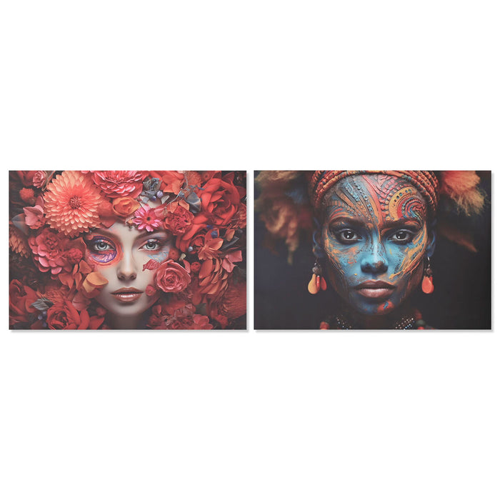 Canvas Home ESPRIT Canvas 120 x 3 x 80 cm