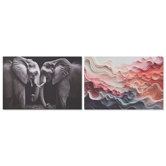 Canvas Home ESPRIT Canvas 120 x 3 x 80 cm