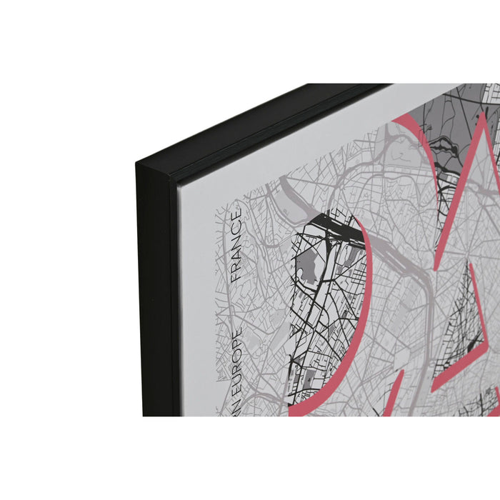 Canvas Home ESPRIT polystyrene Canvas 60 x 3 x 80 cm