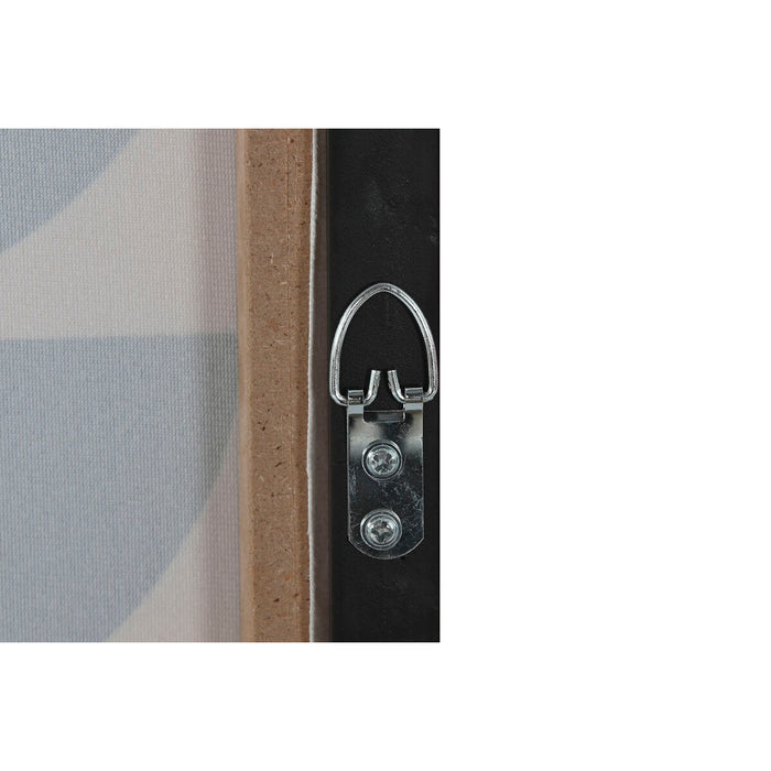 Canvas Home ESPRIT Velvet Canvas 63 x 3 x 83 cm