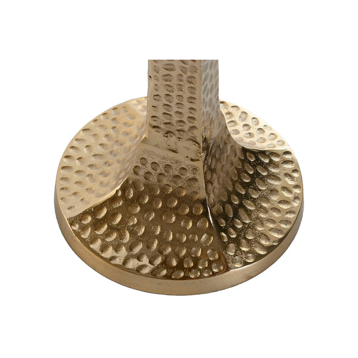 Candleholder Home ESPRIT Golden Aluminium 18,5 X 18,5 X 64,5 cm