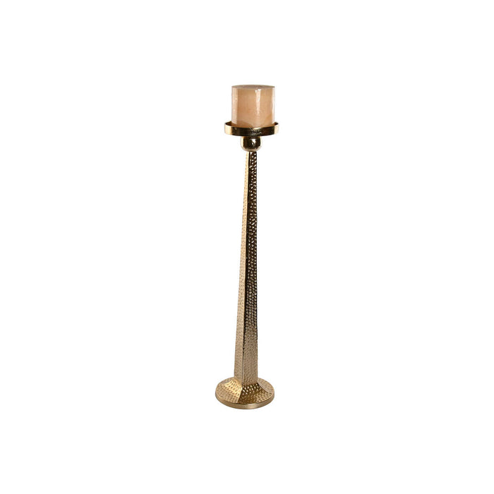Candleholder Home ESPRIT Golden Aluminium 18,5 X 18,5 X 85,5 cm