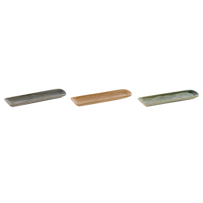 Essential oil burner Home ESPRIT Stoneware 5,8 x 1,5 x 21,8 cm (3 Units)