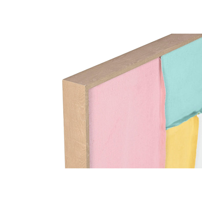 Canvas Home ESPRIT polystyrene Canvas 102 x 4,5 x 102 cm