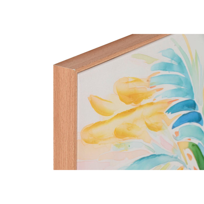 Canvas Home ESPRIT polystyrene Canvas 80 x 3,5 x 80 cm