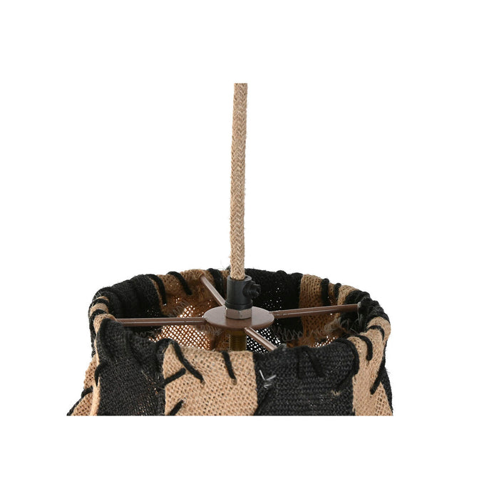 Ceiling Light Home ESPRIT Bicoloured Jute Rope Iron 25 W 50 x 50 x 54 cm