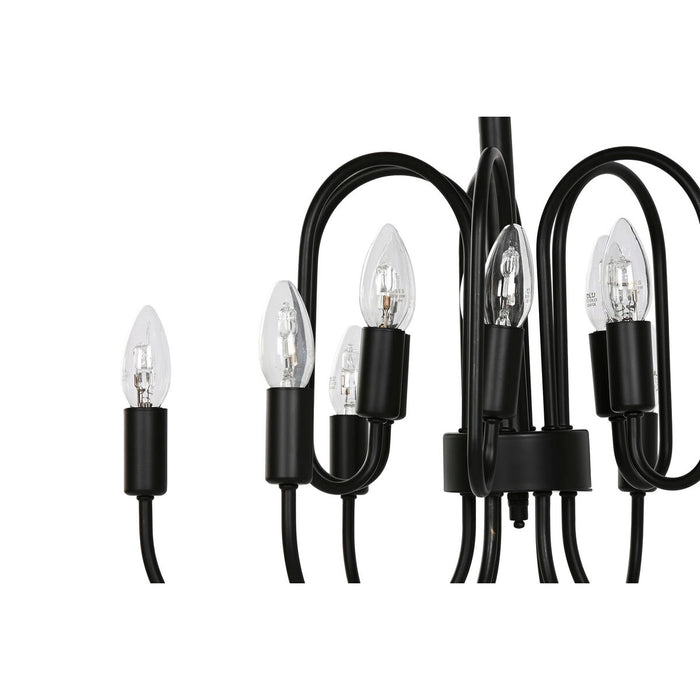 Ceiling Light Home ESPRIT Black Metal 54 x 54 x 46 cm